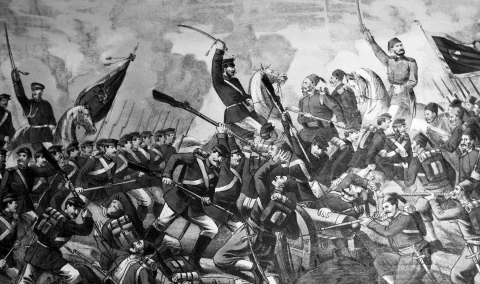 24 апреля 1877 года Император Александр II объявил о начале войны за освобождение балканских славян от османского ига.jpg