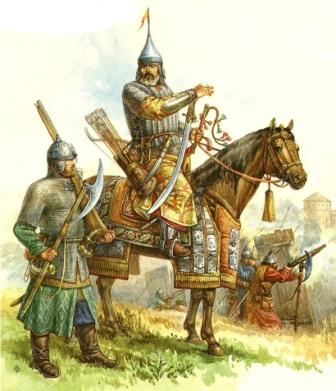 Руские воины в Ливонской войне .jpg