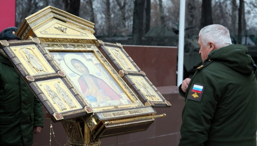 Главная Икона Сухопутных Войск посетила Московское СВУ (5.jpg