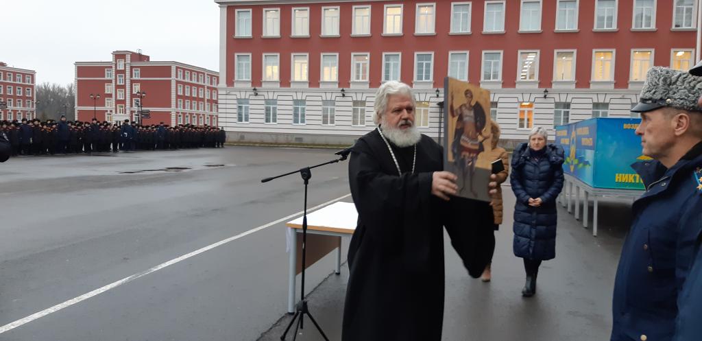 Передача Иконы св. воина Димитрия Солунского Тульскому СВУ.jpg