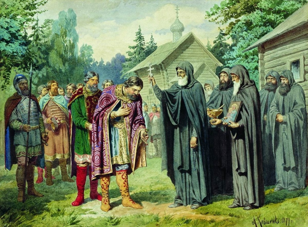 Посещение-великим-князем-Дмитрием-Сергия-Радонежского-перед-выступлением-в-поход-на-татар.-1380.jpg
