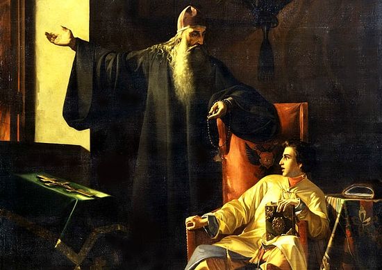 Царь Иоанн Грозный и иерей Сильвестр 1547.jpg