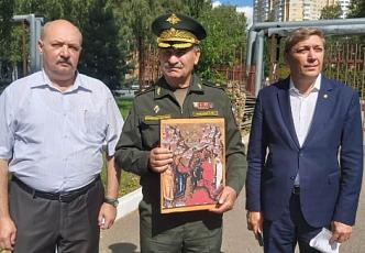 Военному госпиталю вручена икона Святого праведного Лазаря - 2.jpg