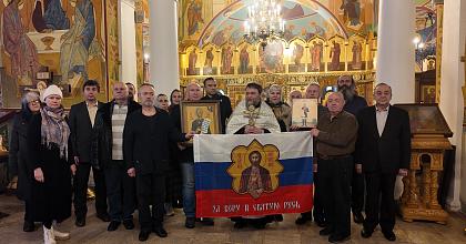 Главному Суворовскому храму Москвы вручены особые святыни