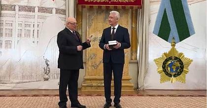 Мэр Москвы С.С. Собянин вручил Московскому суворовцу А.И. Владимирову орден «Дружбы»!