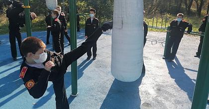 Московские суворовцы посетили парк «ЯУЗА»