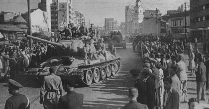 В связи с вступлением Красной Армии на территорию Румынии