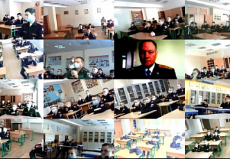 Онлайн встреча воспитанников и выпускников Московского СВУ