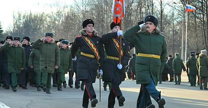 Торжества в Московском СВУ, посвященные Дню Защитника Отечества